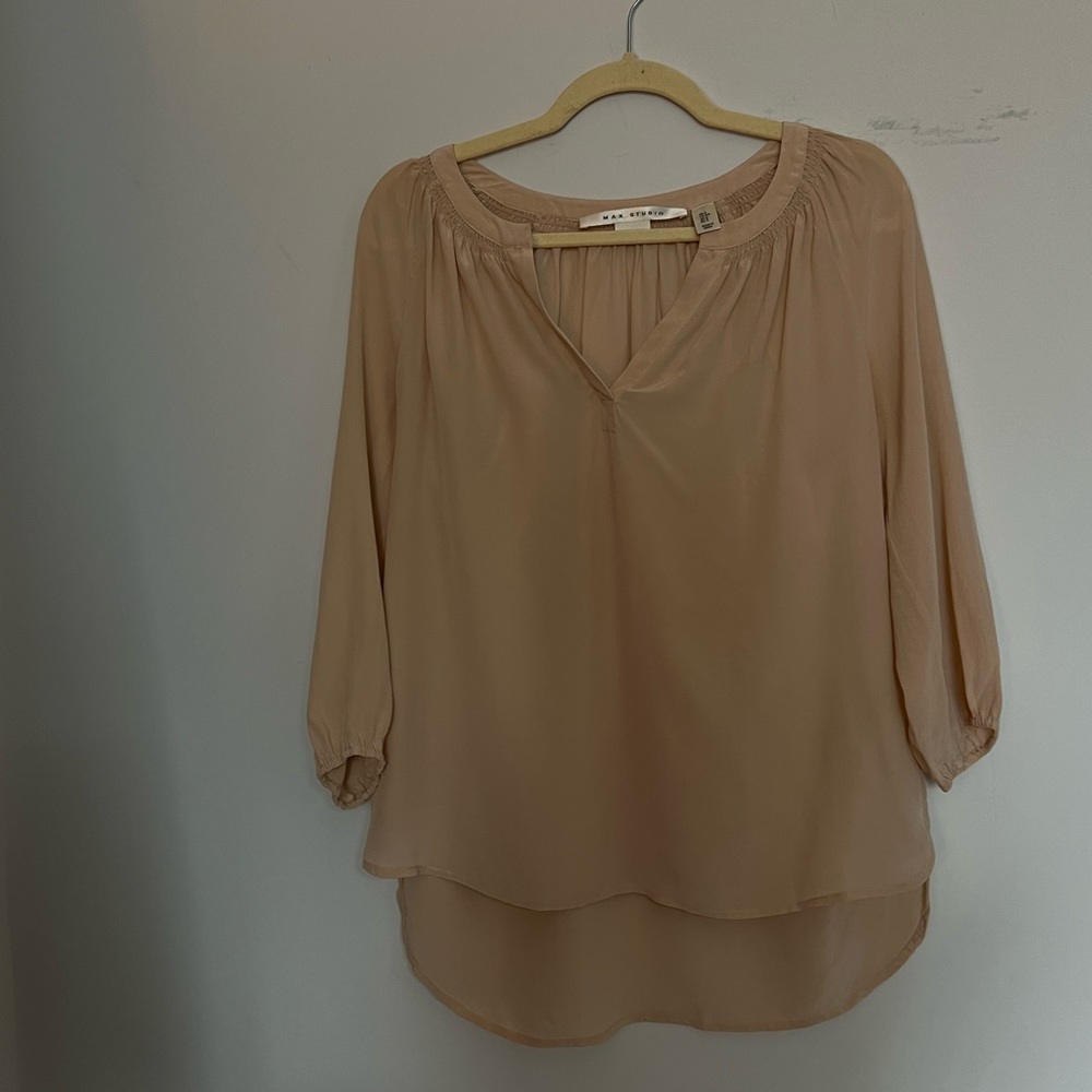 Max Studio Pink Blouse Size S